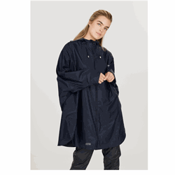 Weather Report Flame AWG Poncho Unisex - Navy